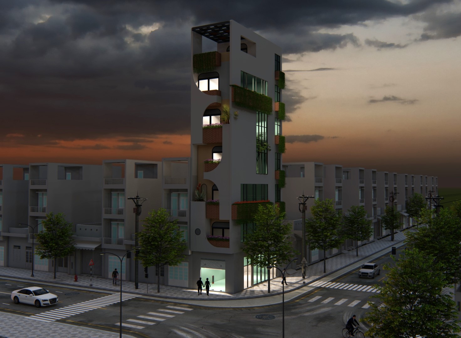 Tòa nhà văn phòng xanh